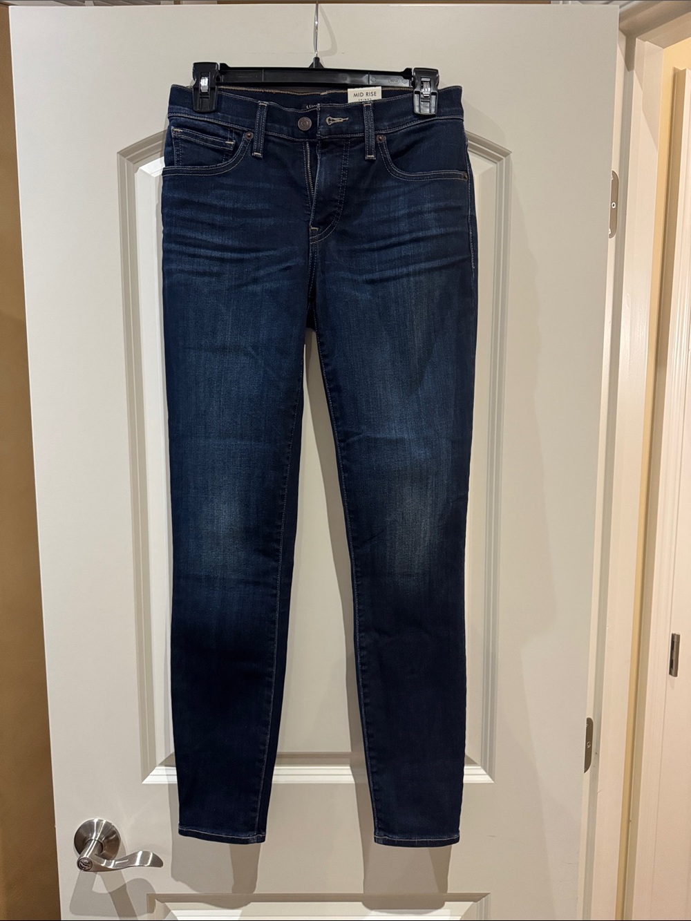 Lucky Brand Dark MidRise Skinny Ava Jeans, size 4/27R, NWT